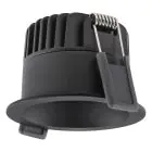 Ledvance LED  SPOT DARKLIGHT Aluminium  8W 680lm 36D - 930 Warm White | Cutout 68mm - IP44 - Best Colour Rendering -  Dimmable