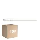 Multipack 10x Philips Master LED T5 (Mains AC) High Efficiency 7W 1000lm - 830 Warm White | 55cm - Replaces 14W